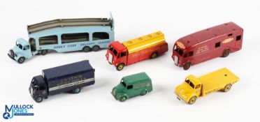 Dinky Diecast Toys Commercial Vehicles, to include Chiver's Jellies Trojan, Express Horse Box Hire