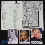 Entertainment - The Bill - Autographs featuring Ali Bastian, Beth Cordingly, and Stephen Beckett,