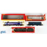 Hornby OO Gauge Boxed Locomotives (3) - R3057 Stobart Rail Class 92 92017, top detailing and one