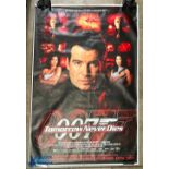 Film Poster - Pierce Brosnan James Bond Tomorrow Never Dies 1997 120cm x 179cm