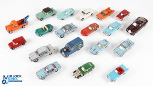 Spot-On Triang Lone Star Diecast Toy Cars, a collection of play worn models, to include Jaguar XK