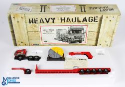 Corgi Heavy Haulage CC12007 Morris Leslie Ltd, Perth Man King trailer and reel load, boxed