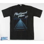 Music - 1988 Fleetwood Mac 'The Mac Is Back' Europe Tour vintage T-Shirt in black a 'Top Tee'