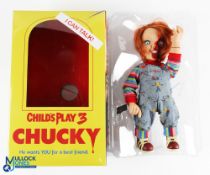 Mezco Child's Play 3 Talking Pizza Face Chucky Doll Mega - 15