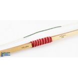 Stuart Homer 2003 Poole Longbow with maker's details, 40 / 29 detailed, measures 184cm approx.,