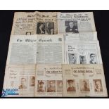 1915-1916 WW1 Gallipoli Roll of Honour Oldham Chronicle War Supplements, The Gallant Dead, and Our