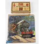 GWR Wooden Jig-Saw Puzzle Britain's Mightiest, 150+ pieces all complete and original box G