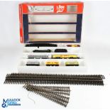 Lima O Gauge Boxed 03094 4F Freight Set including LMS 4F loco and tender, 5x wagons, controller