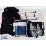c1940-50 PTN Royal Navy Uniform, to include jacket, square collar tunic, Seamans's blue Square Rig