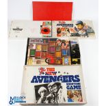 1976 and 1977 Denys Fisher the New Avengers Board Game, to include the scarce 1976 edition (small