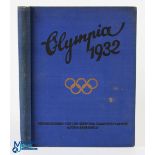 1932 Los Angeles Olympic Games Book Cigarette Cards, Olympia, Results, Photos, Stats, in German -