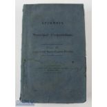 Municipal Corporations Eastern & North Western Circuits Pt IV: Government Blue Book 30th March 1835.