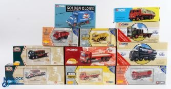 Collection of Corgi Commercial Diecast Vehicles (11) - comprising of Classics, Building Britain,