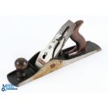 Record SS No.05 Block Plane Woodwork Tool with corrugated base, made in England all original G