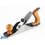 Record No.03 Block Plane Woodwork Tool with smooth base, made in England all original G