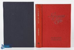 Stream of Life Bernard Venables, Red Leather-bound Medlar press 2002, limited edition No.65 of 150
