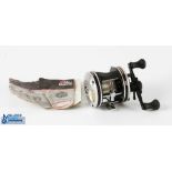 ABU Ambassadeur 5501-C3 multiplier ultra-cast reel - seat No.01002, LHW twin rubber handles, runs