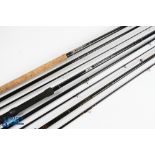 Float Special hollow glass 12A float rod 13ft 6", 3pc, 26" handle with alloy reel seat, stand off
