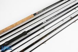 Float Special hollow glass 12A float rod 13ft 6", 3pc, 26" handle with alloy reel seat, stand off