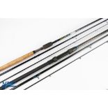 Carbon Active Sentient carbon float rod 13ft 3pc 22" handle with alloy down locking reel seat, lined