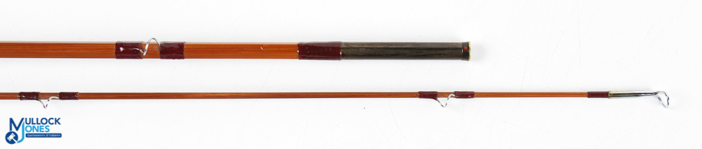 Sharpes Aberdeen Eighty Eight impregnated split cane fly rod 8ft 8" 2pc, line 5/6#, gold finish - Image 4 of 4