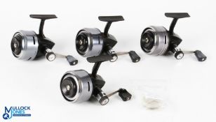 A collection of Abu 506 closed face spinning reels all LHW, all run well (4)