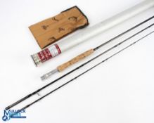 Orvis USA single hand salmon graphite fly rod 10' 3pc, line 9#, alloy double uplocking reel seat,