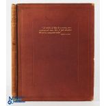 Pritt, T E - "Book of The Grayling" 1st ed 1888, large folio copy, original cloth binding, + 3