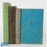 3x Period Fishing Books - to include With Fly Only W F R Reynolds 1928, The Roving Angler Herbert