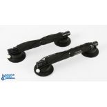One pair of magnetic/suction car rod carriers - magnet and straps are good