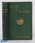 1880 My Life as an Angler W Henderson, new edition 12 woodcuts by Edmund Evans green boards F-G
