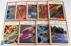 The Art of Angling Journal, a collection to include Volume 1 issues 3 and 4, Volume 2 - issues 1, 2,