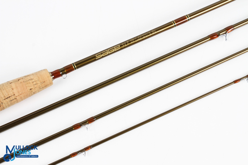 Sage USA SLT Graphite IIIe 486-4 carbon fly rod No Y35830, WT 3oz, 8ft 6" 4pc line 4#, alloy - Image 3 of 3