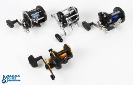 4x Penn Multiplier Reels - including 515 Mag2, 225LD, 320 GTI and 210 models, all in used