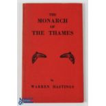 Hastings, Warren - "The Monarch of The Thames" original 1955 edition - in red decorative cloth