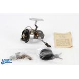 Hardy Bros "The Altex" No 1 MkV LHW fixed spool alloy spinning reel, strong bail, on/off check,