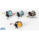 4x Penn Multiplier Reels - including Surfmaster, Sailfisher no.130, Leveline 305 and no.309, all