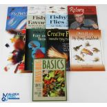 Fly-Tying books: a collection of 9x P/b books: Bass Bug Basic John M Likakis 2003, Modern Fur