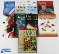 Fly-Tying books: a collection of 9x P/b books: Bass Bug Basic John M Likakis 2003, Modern Fur