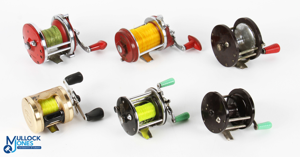 6x Assorted Multiplier Reels - including Intrepid Fastback, Morritt Intrepid Sea Strike, Penn Peer - Image 2 of 2