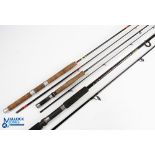 Shakespeare "Catcher" hollow glass spinning rod 1503-240 - 8ft 2pc action B20-60, 24" composite