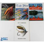 4 Fly Fishing Fly-Tying Books, to include 500 Fly Dressings Veniard 1994, Tying Flies with Foam, Fur