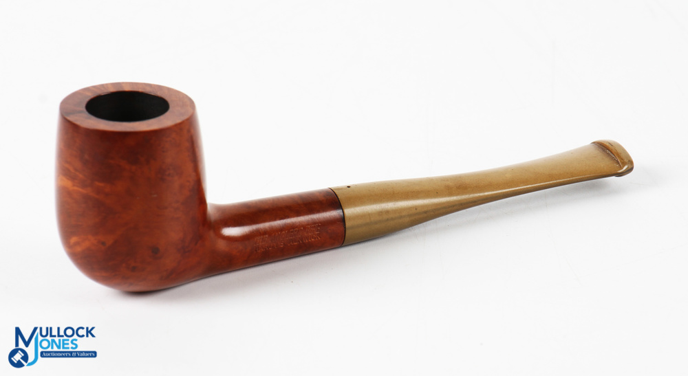 Hardy Bros very scarce Sportsman/Anglers Pipe stamped "The Anglers Pipe", made from the finest