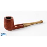 Hardy Bros very scarce Sportsman/Anglers Pipe stamped "The Anglers Pipe", made from the finest