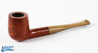 Hardy Bros very scarce Sportsman/Anglers Pipe stamped "The Anglers Pipe", made from the finest