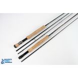 Greys Alnwick ‘G' Series carbon trout fly rod - 9ft 6" 3pc line 7/8#, alloy uplocking reel seat