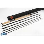 Fulling Mill World Class Salmon Traveller carbon fly rod 15ft 6pc line 10/11#, FM-GXT-SAL11156,