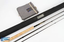 G Loomis GLX Blank F18010/11 carbon salmon fly rod 15' 3pc, line 10#, 25" handle with alloy double