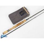 Hardy Alnwick Ultralite carbon fly rod 10ft 6" 2pc line 7#, alloy uplocking reel seat and fighting