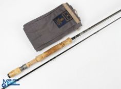 Hardy Alnwick Ultralite carbon fly rod 10ft 6" 2pc line 7#, alloy uplocking reel seat and fighting
